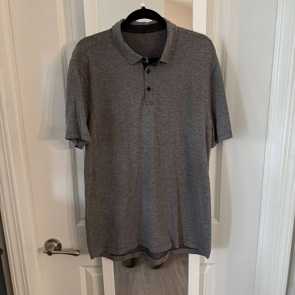 Men’s lululemon athletica Heathered Gray Polo